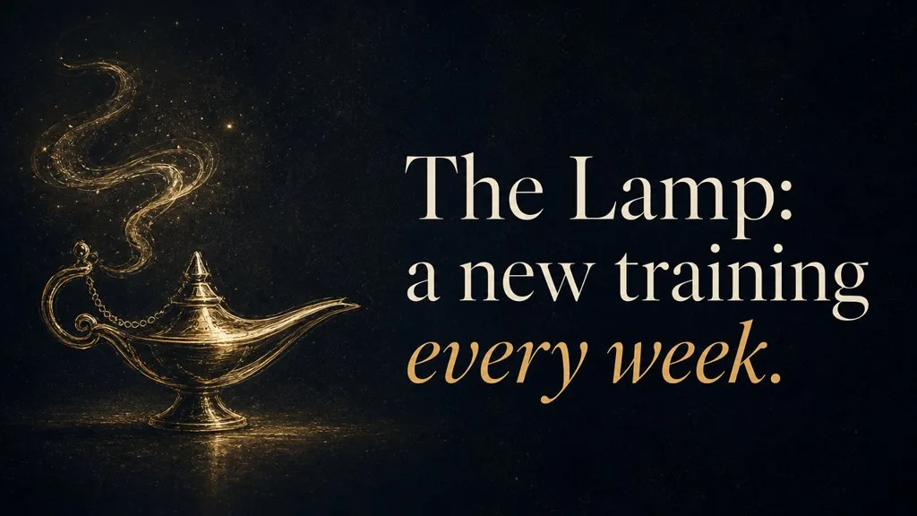 The Lamp: a new training every week.