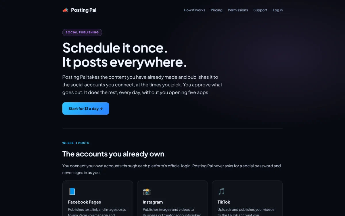 Posting Pal