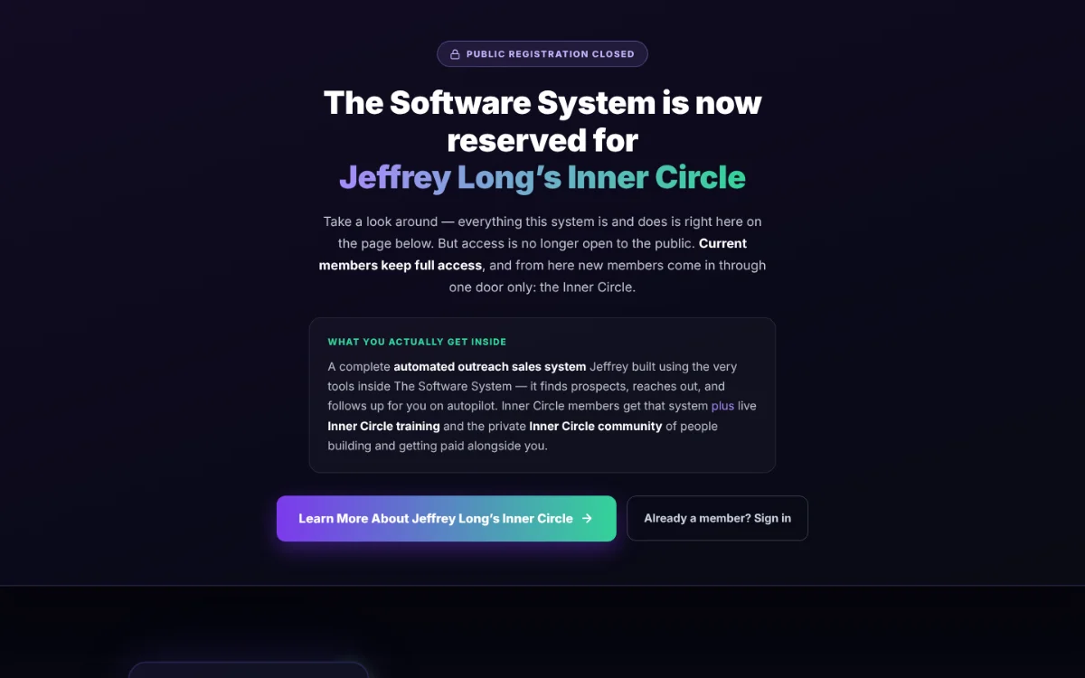 The Software System