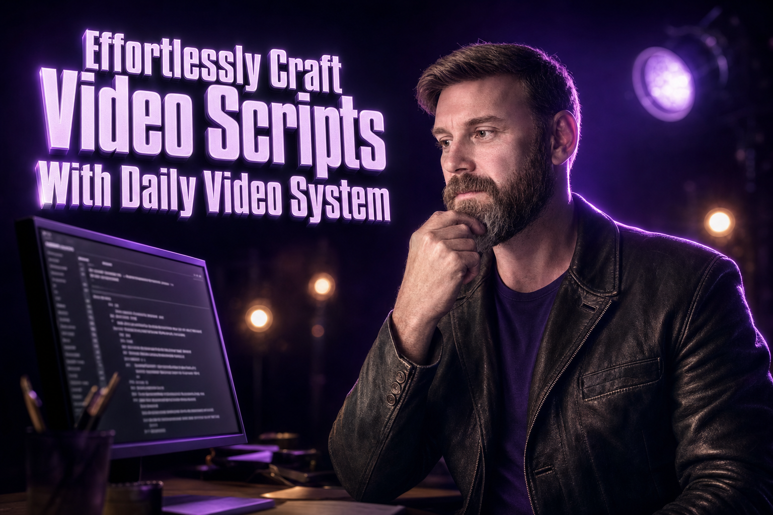 Effortlessly Craft Video Scripts with Daily Video System