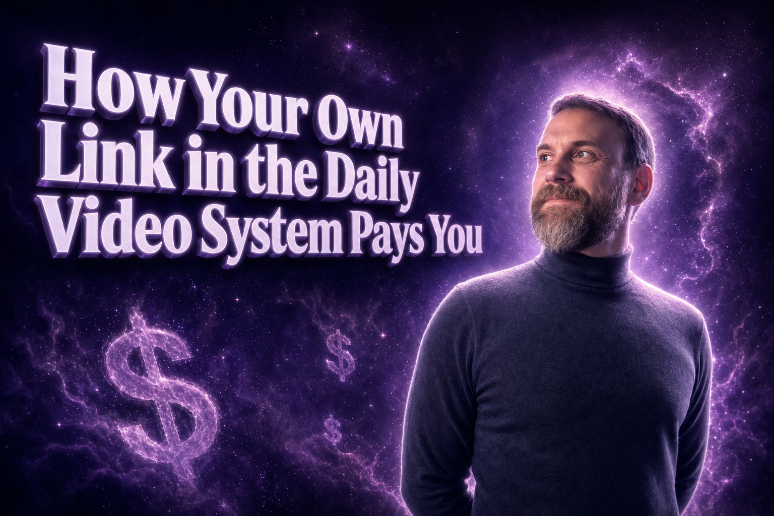 How Your Own Link in the Daily Video System Pays You