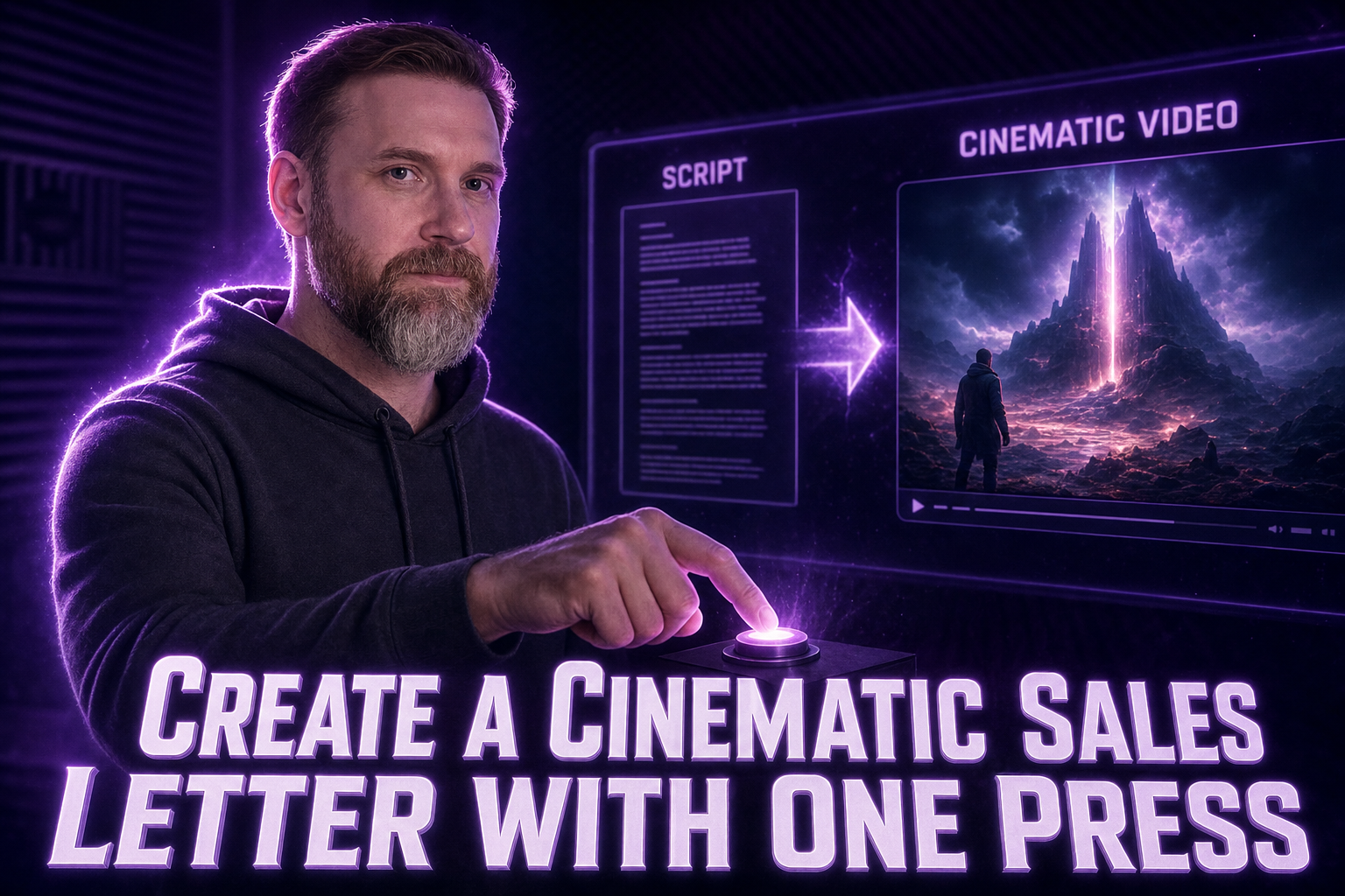 Create a Cinematic Sales Letter with One Press
