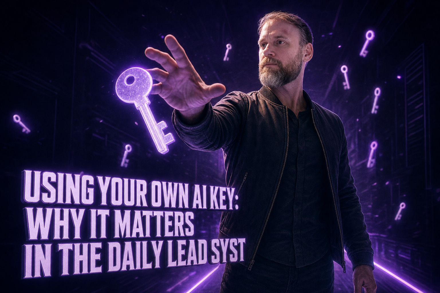 Using Your Own AI Key: Why It Matters in the Daily Lead System