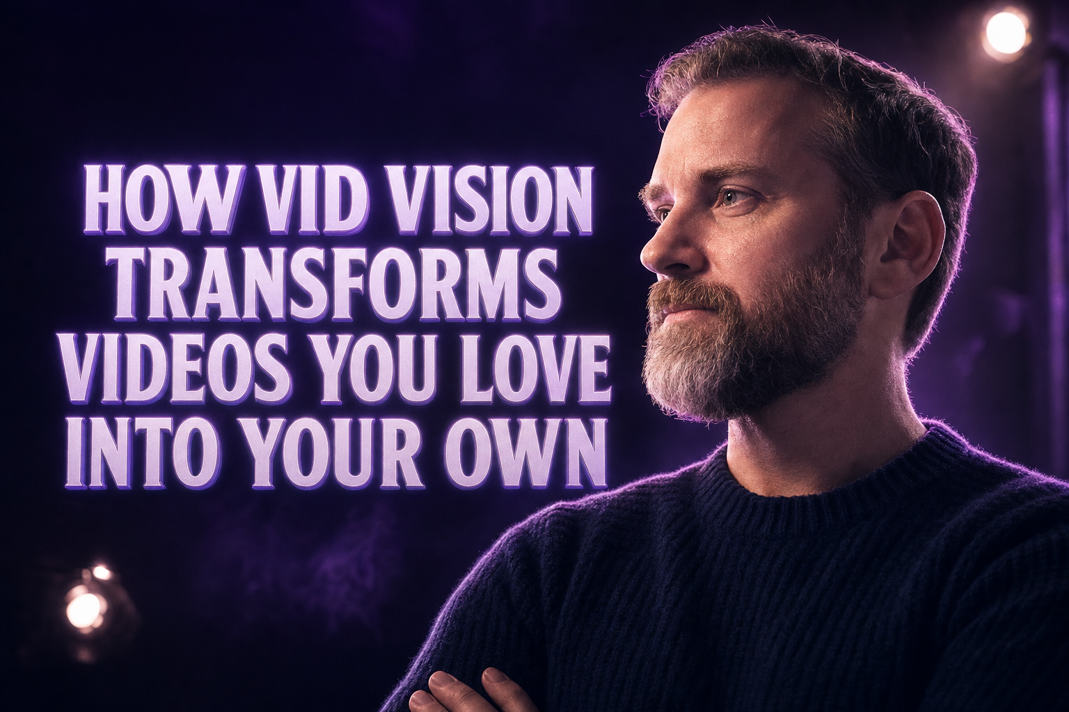 How Vid Vision Transforms Videos You Love Into Your Own