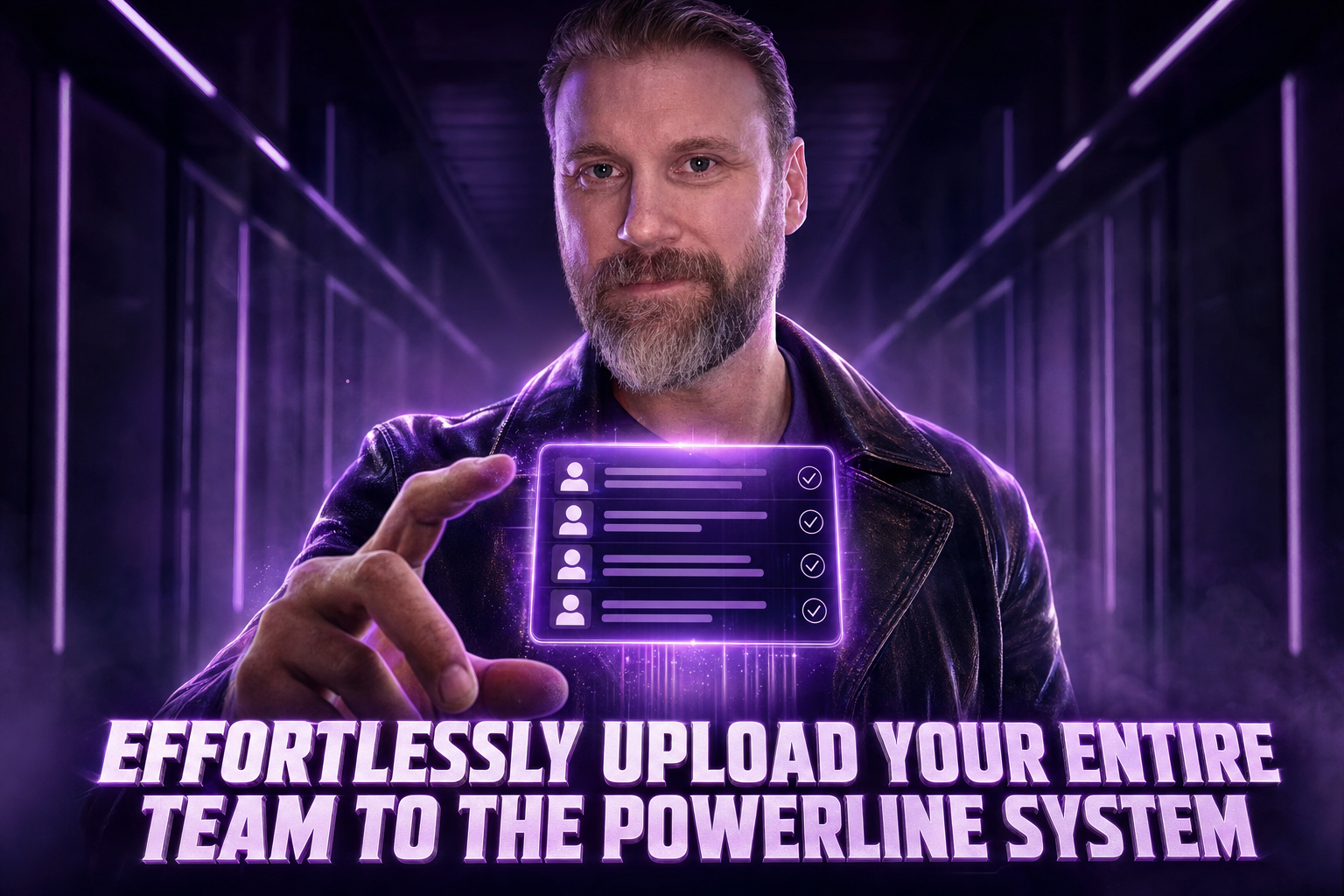 Effortlessly Upload Your Entire Team to the Powerline System