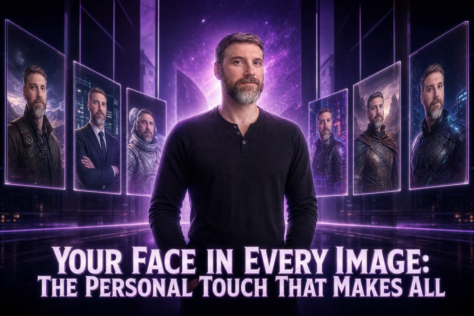 Your Face in Every Image: The Personal Touch That Makes All the Difference