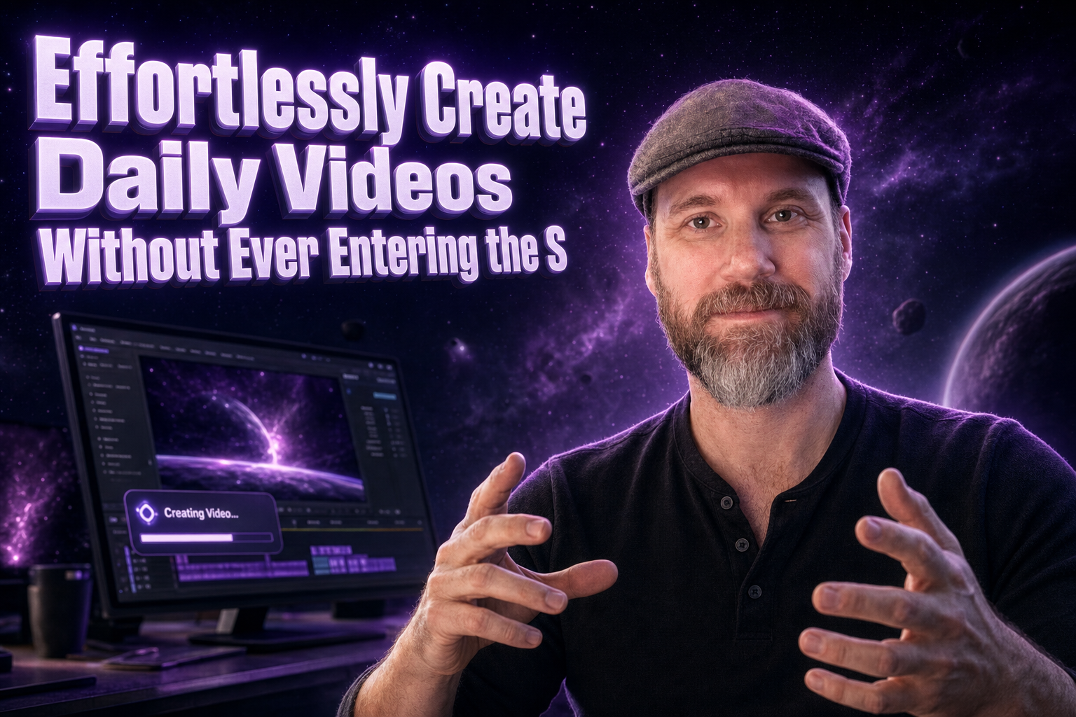 Effortlessly Create Daily Videos Without Ever Entering the Studio
