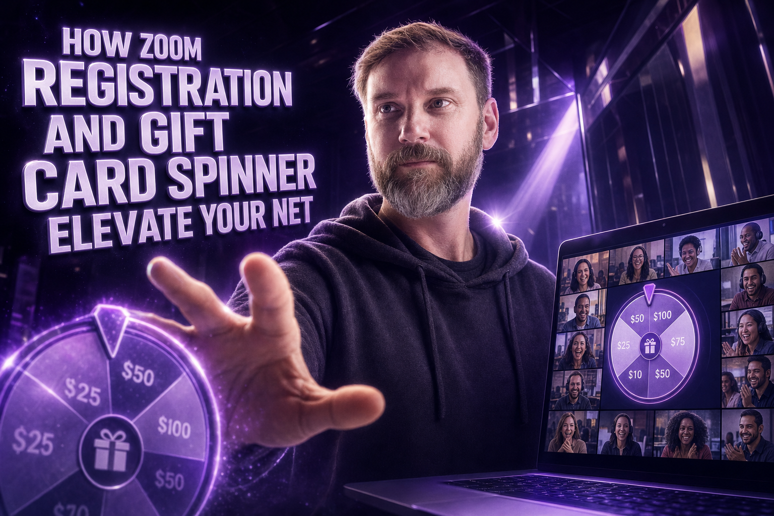 How Zoom Registration and Gift Card Spinner Elevate Your Network Marketing Game