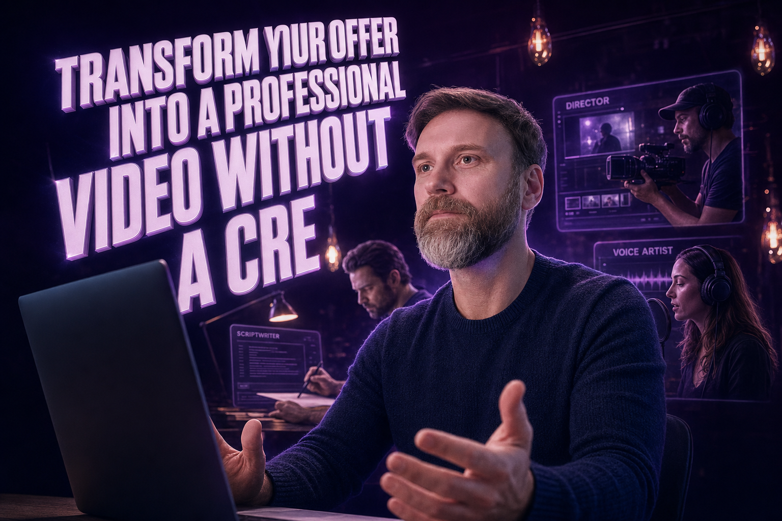 Transform Your Offer into a Professional Video Without a Crew
