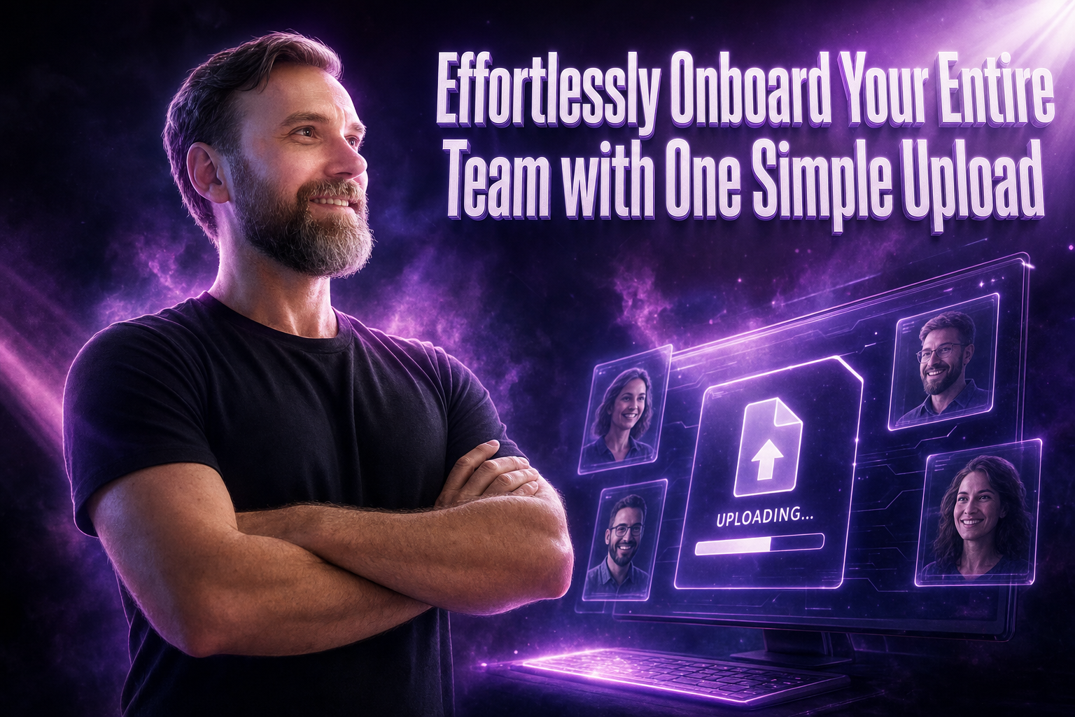 Effortlessly Onboard Your Entire Team with One Simple Upload