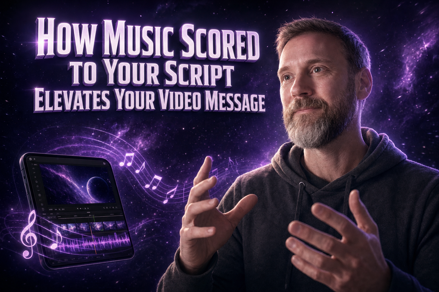 How Music Scored to Your Script Elevates Your Video Message