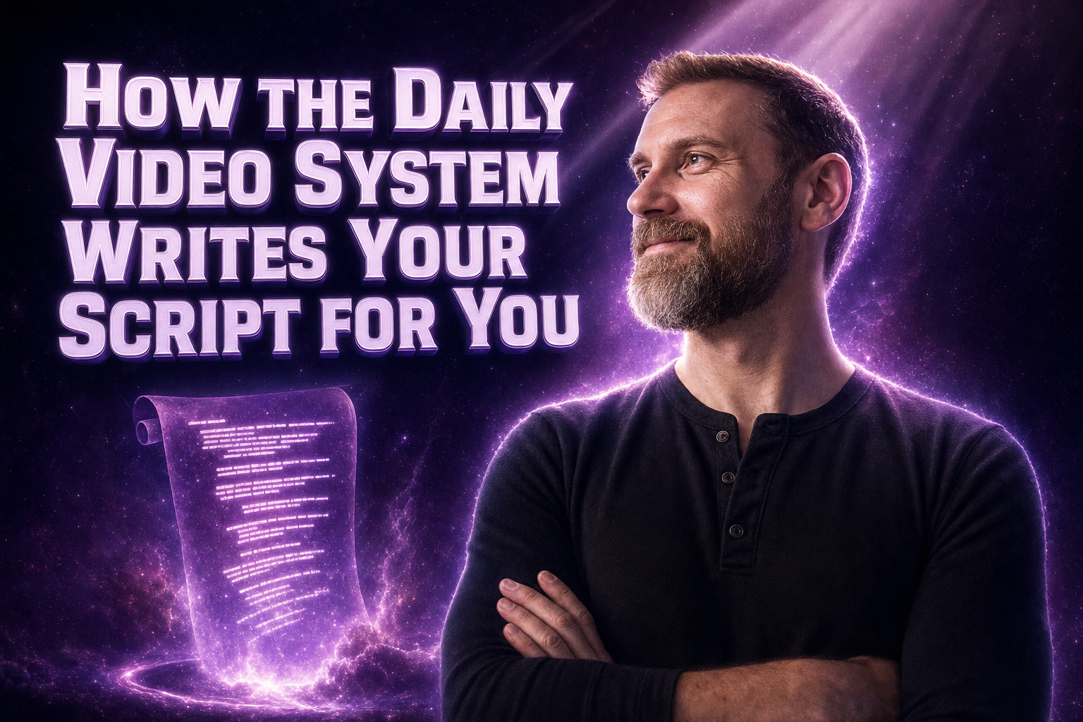 How the Daily Video System Writes Your Script for You