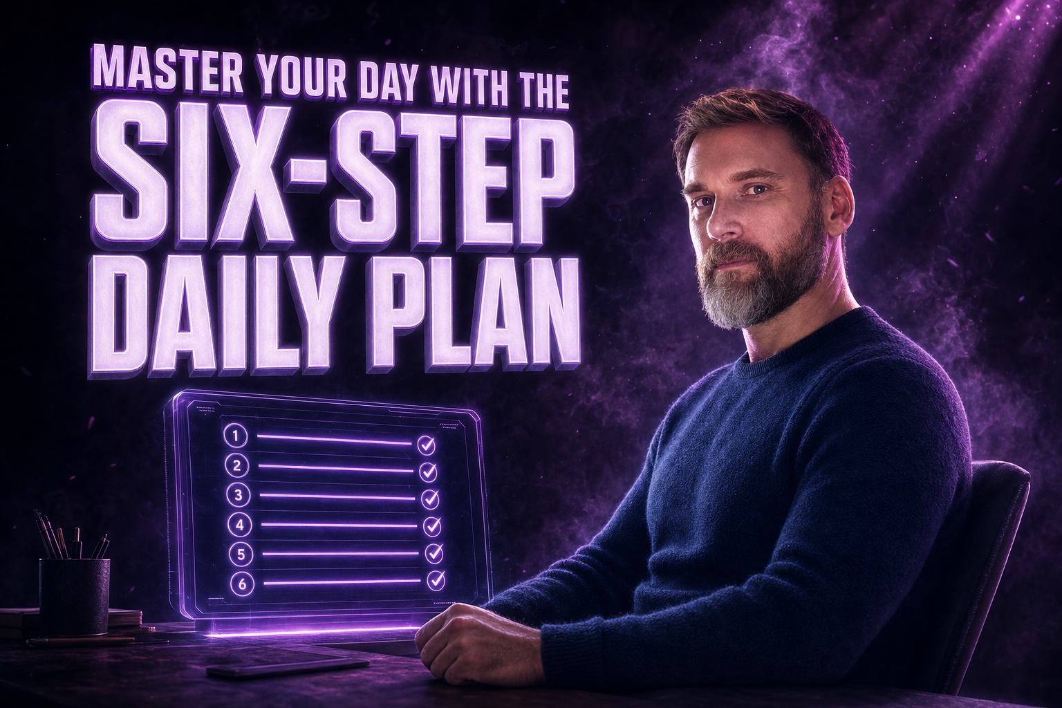 Master Your Day with the Six-Step Daily Plan