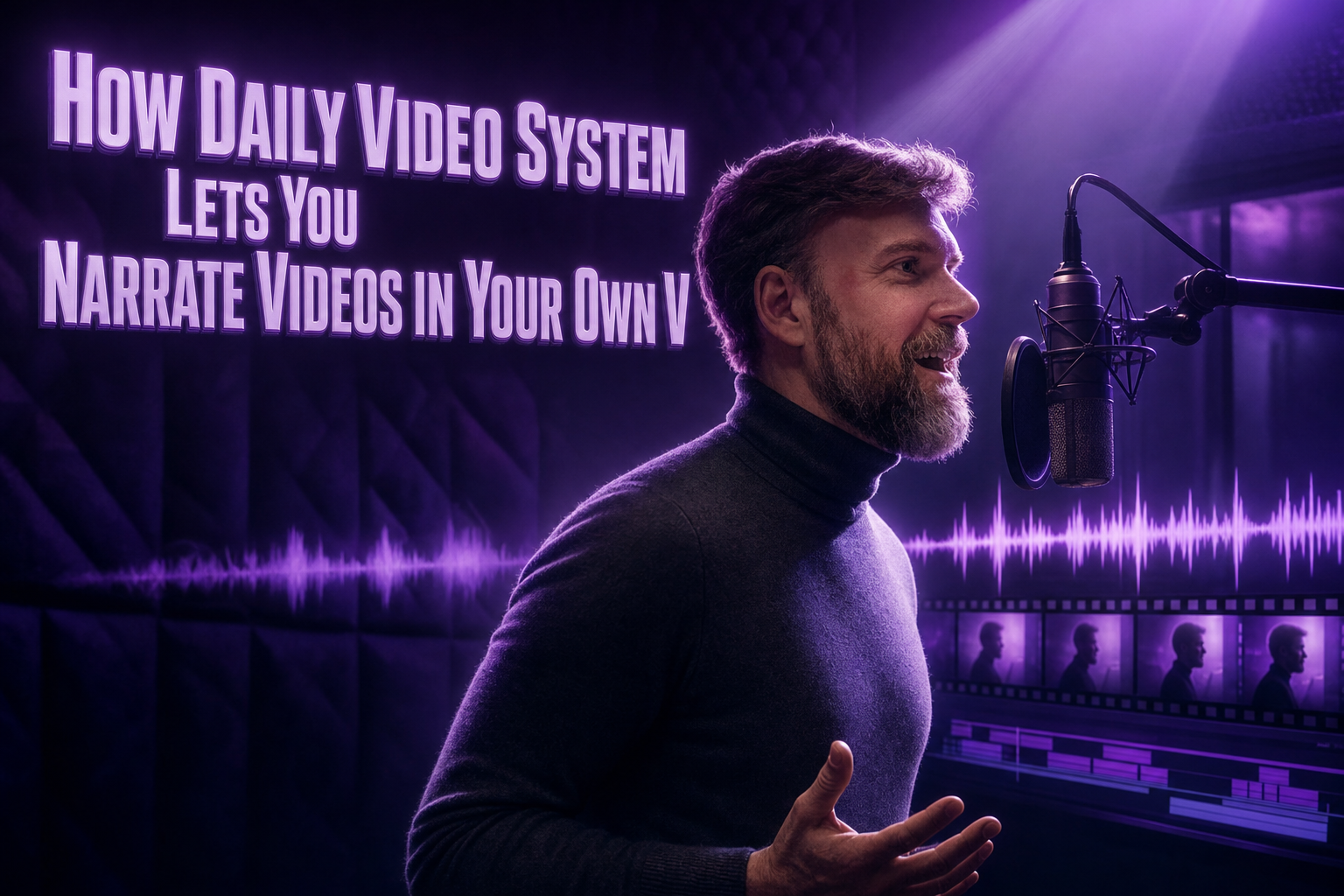 How Daily Video System Lets You Narrate Videos in Your Own Voice Without Recording