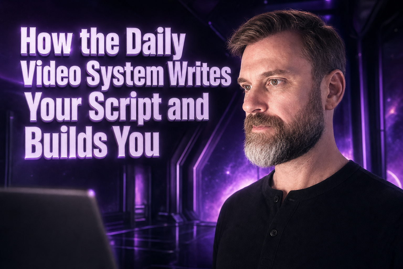 How the Daily Video System Writes Your Script and Builds Your Scene