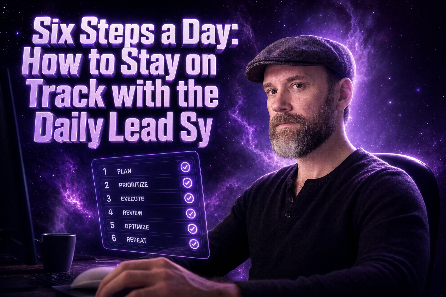 Six Steps a Day: How to Stay on Track with the Daily Lead System