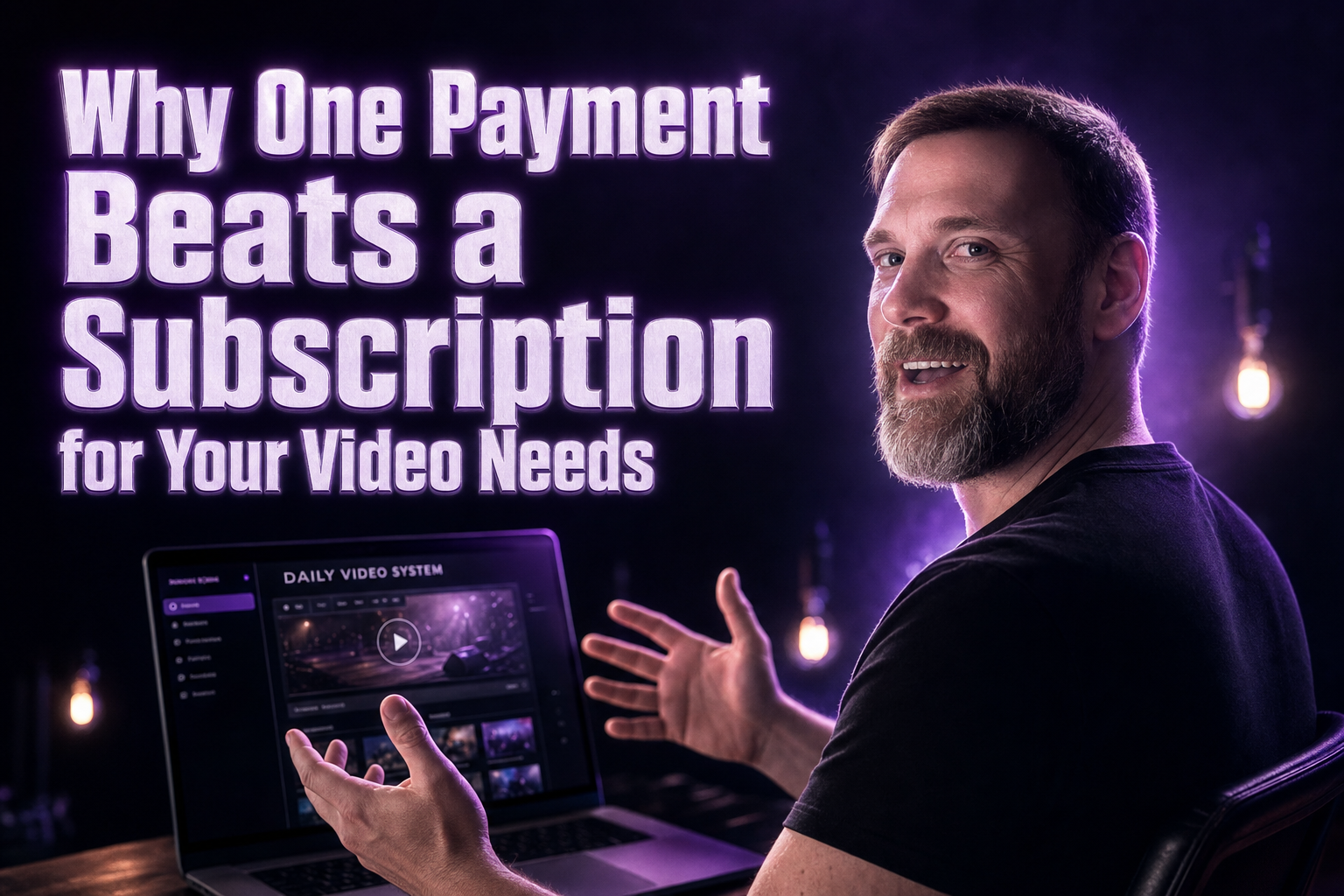 Why One Payment Beats a Subscription for Your Video Needs