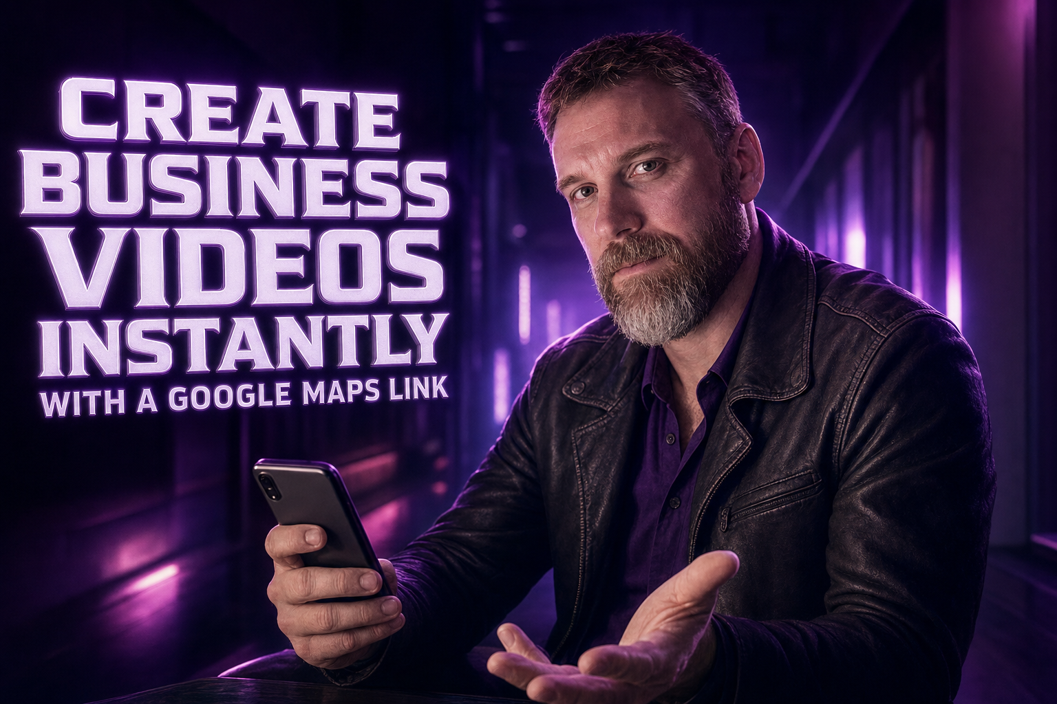 Create Business Videos Instantly with a Google Maps Link