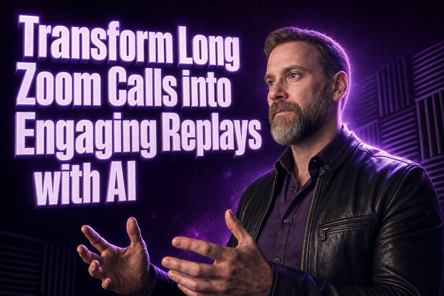 Transform Long Zoom Calls into Engaging Replays with AI