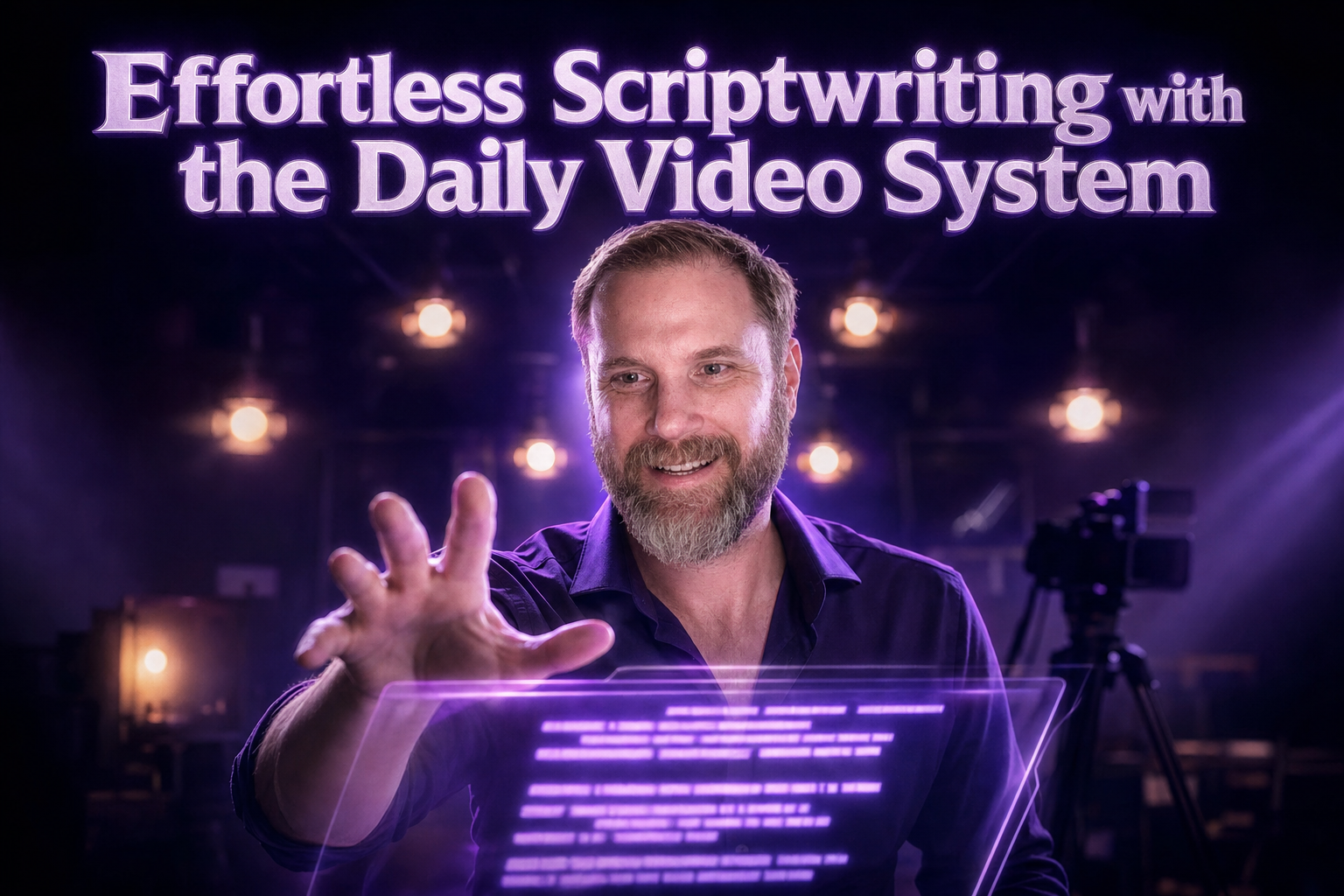 Effortless Scriptwriting with the Daily Video System