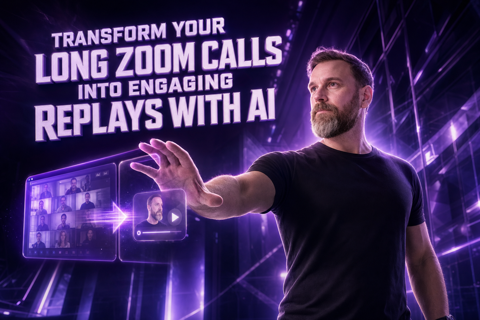Transform Your Long Zoom Calls into Engaging Replays with AI
