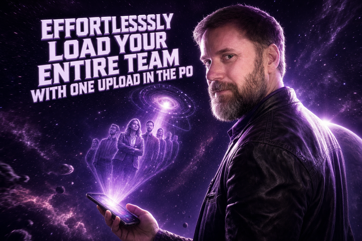 Effortlessly Load Your Entire Team with One Upload in the Powerline System