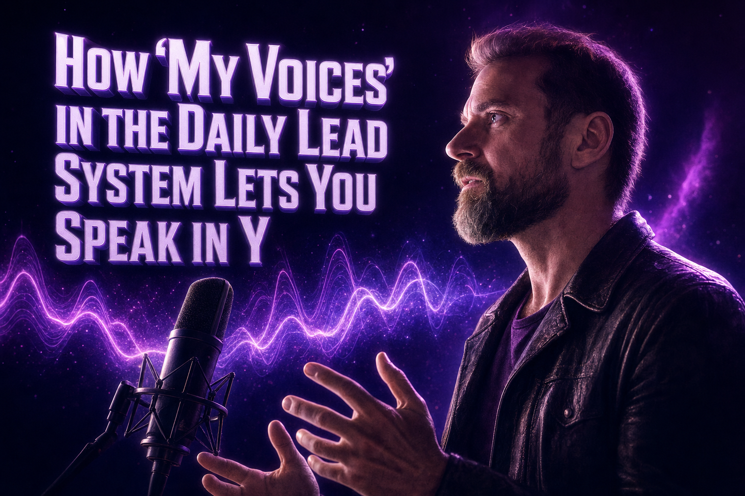 How 'My Voices' in the Daily Lead System Lets You Speak in Your Own Voice