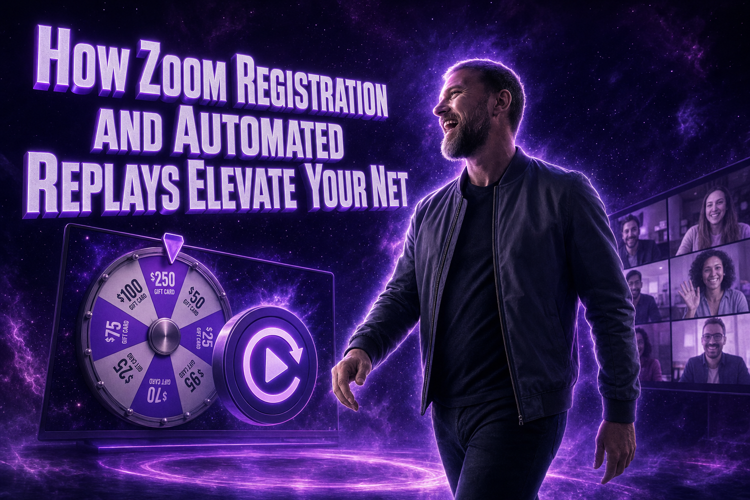 How Zoom Registration and Automated Replays Elevate Your Networking Game